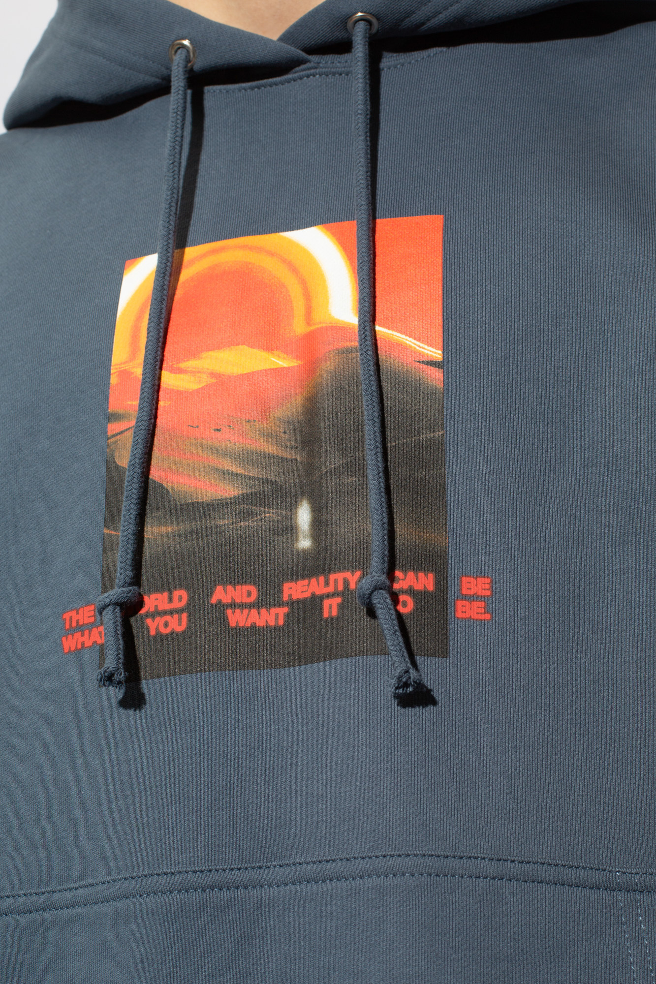 Orange helmut sales lang hoodie